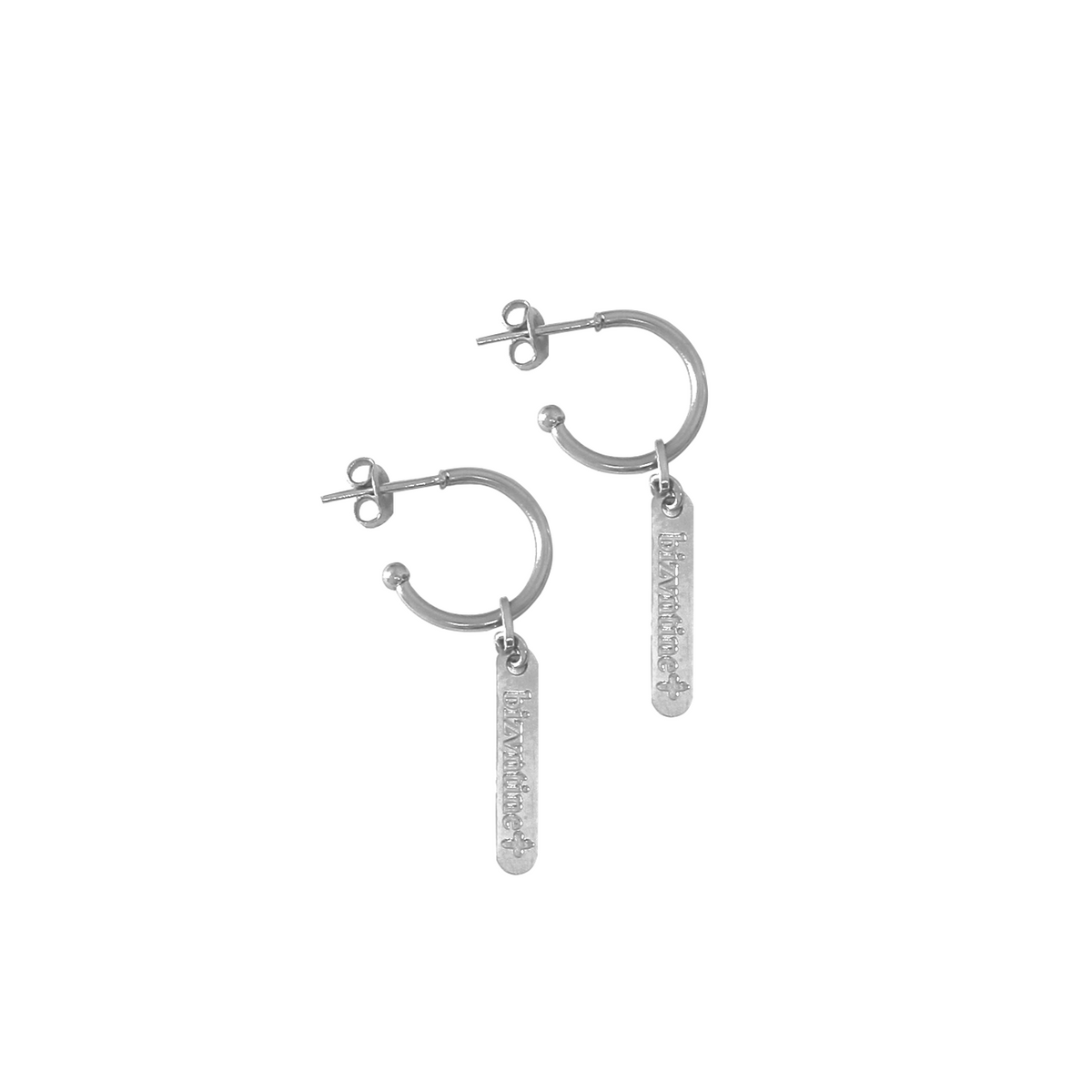Bizvntine® Logo Earrings